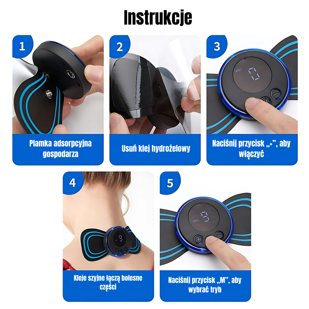 Elektryczny przyrząd do masażu ciała