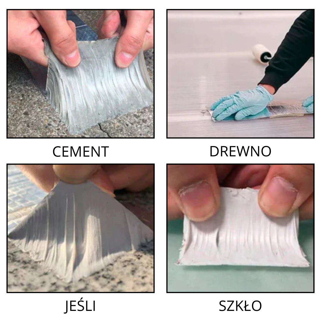 Wytrzymała Aluminiowa Taśma Uszczelniająca