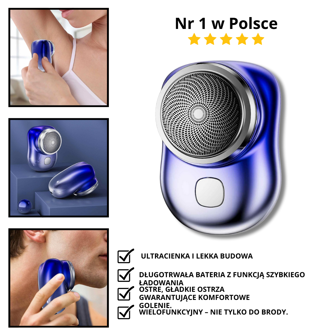 Mini Przenośna mini golarka elektryczna - ShaverPRO
