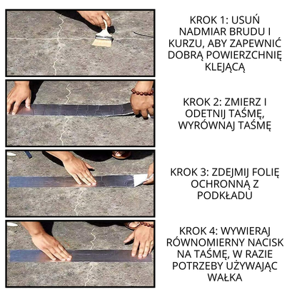 Wytrzymała Aluminiowa Taśma Uszczelniająca