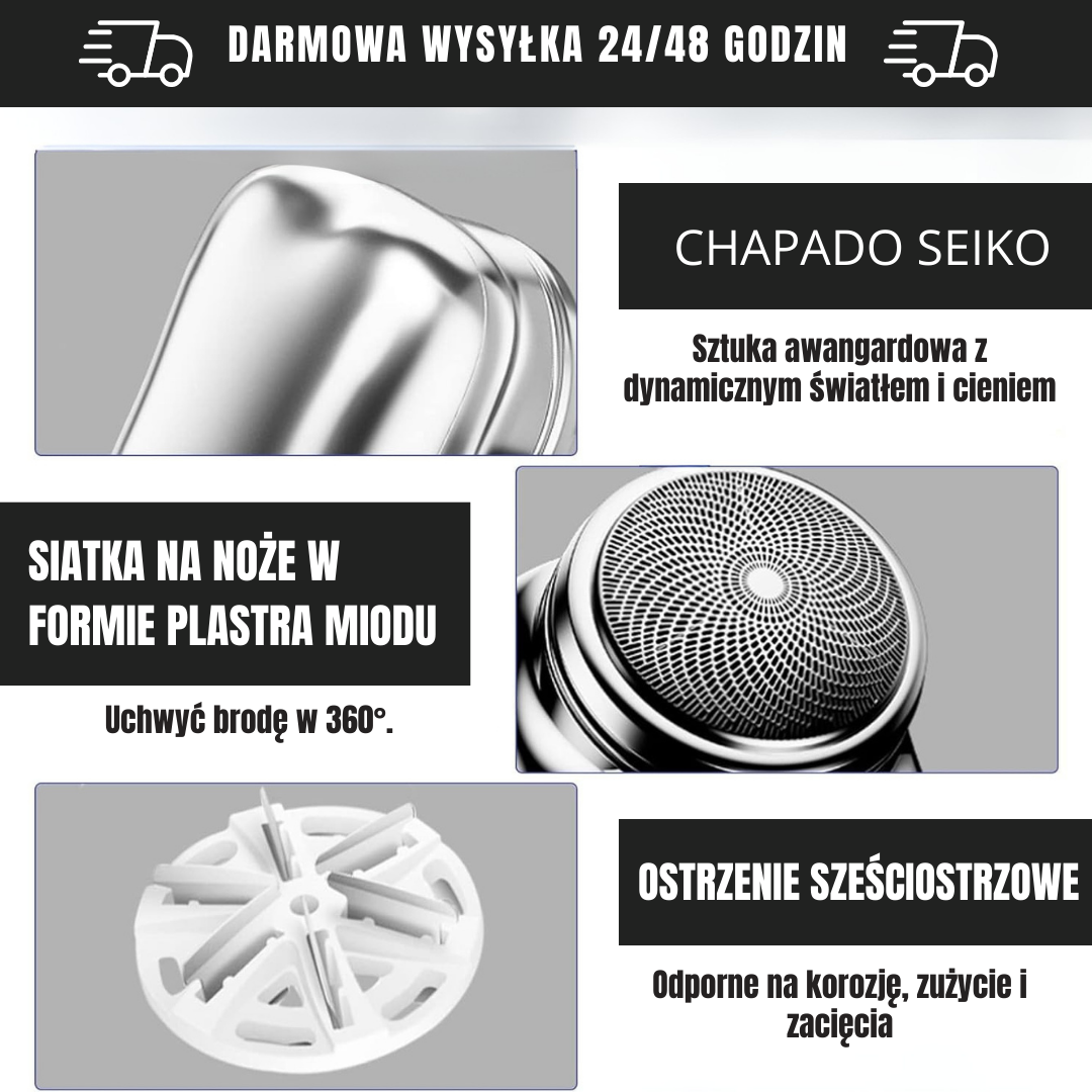 Mini Przenośna mini golarka elektryczna - ShaverPRO