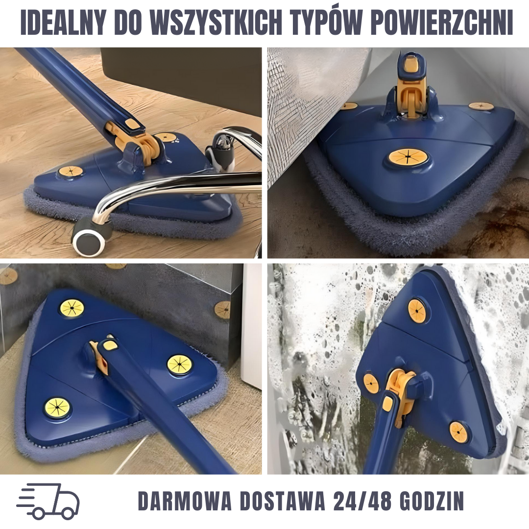 Trójkątna mopa 360º