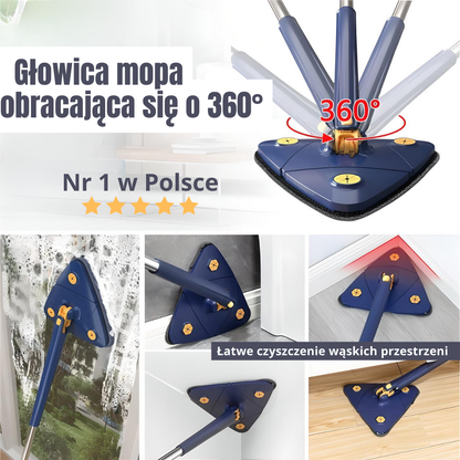 Trójkątna mopa 360º