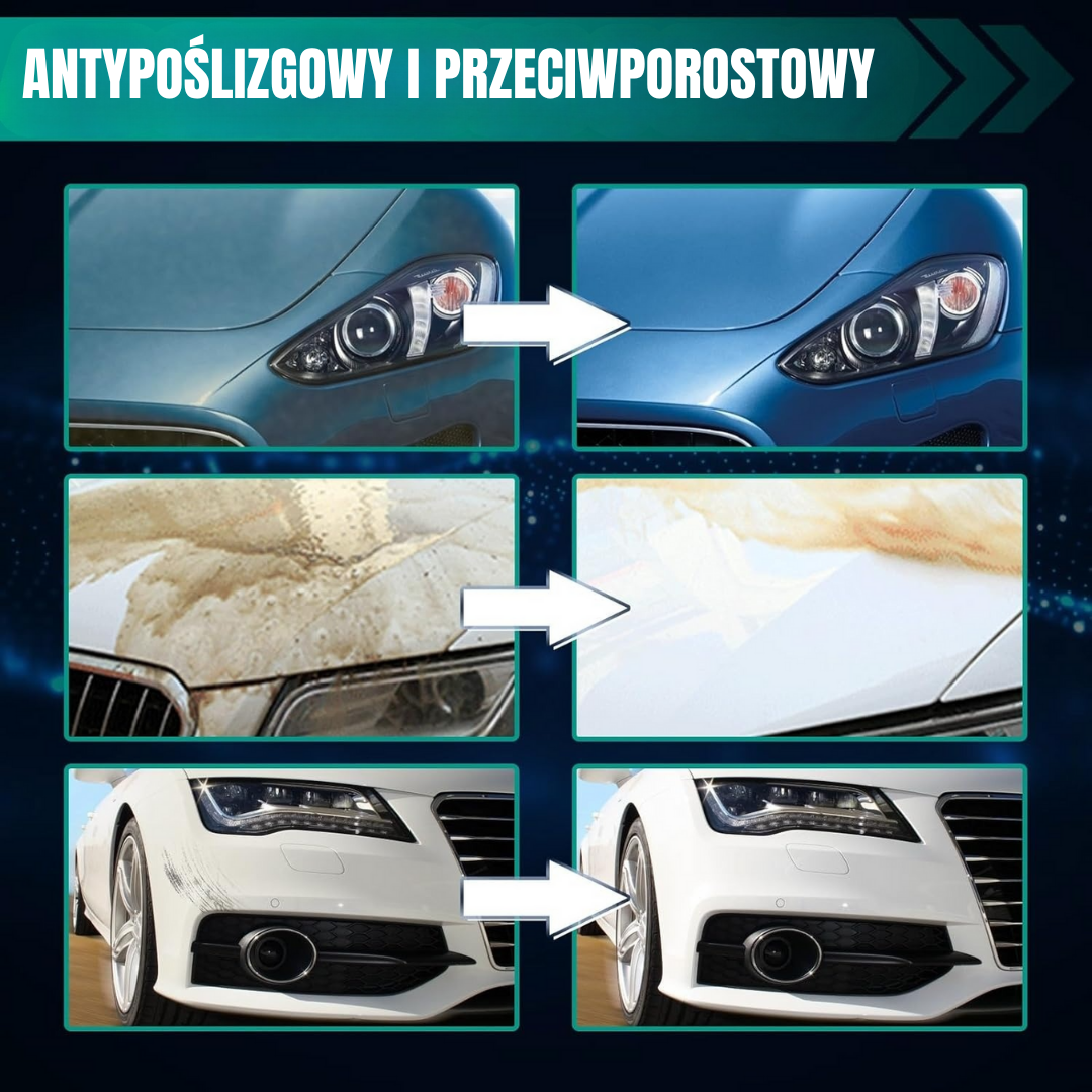 Wosk w sprayu do ochrony i naprawy zadrapań