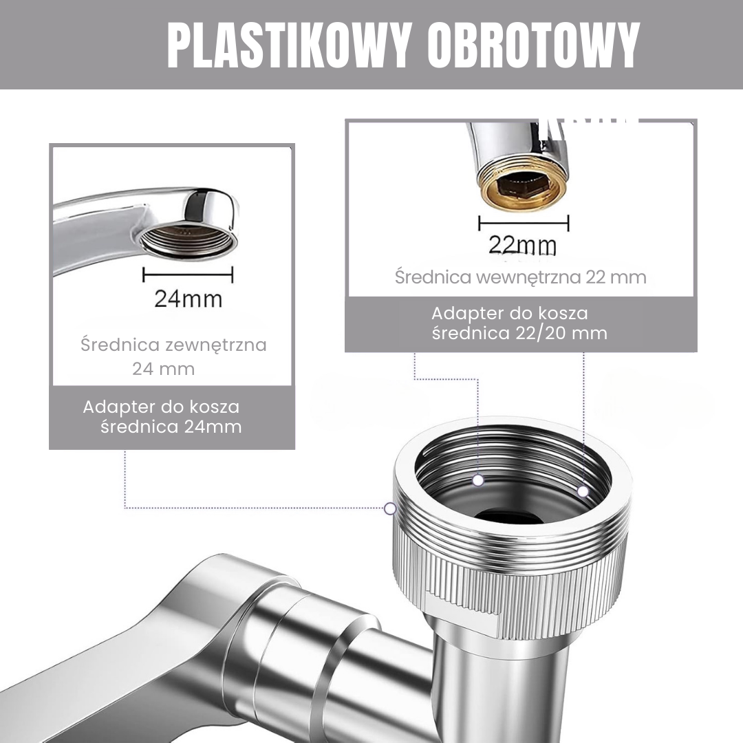 Obrotowa Bateria 1080° – PROMOCJA 2w1