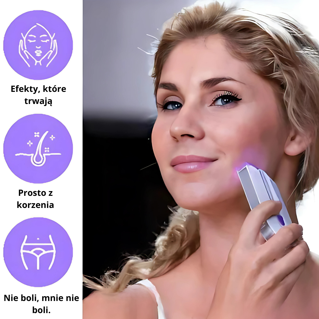 Elektryczny depilator laserowy - Bruna™
