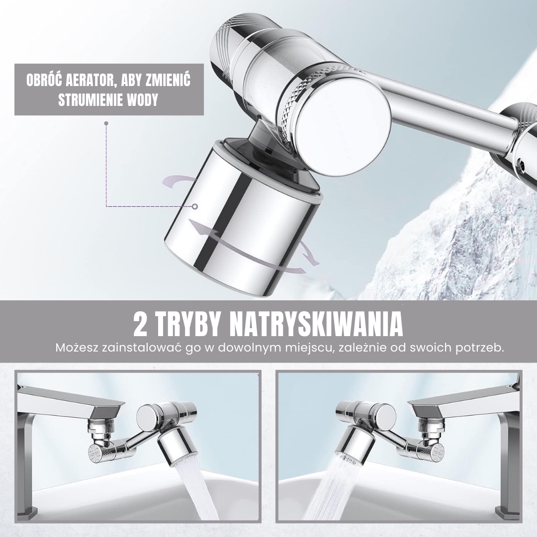 Obrotowa Bateria 1080° – PROMOCJA 2w1