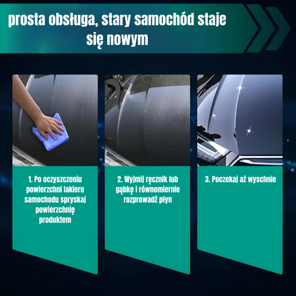 Wosk w sprayu do ochrony i naprawy zadrapań