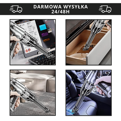 Przenośny Odkurzacz Samochodowy 3 w 1