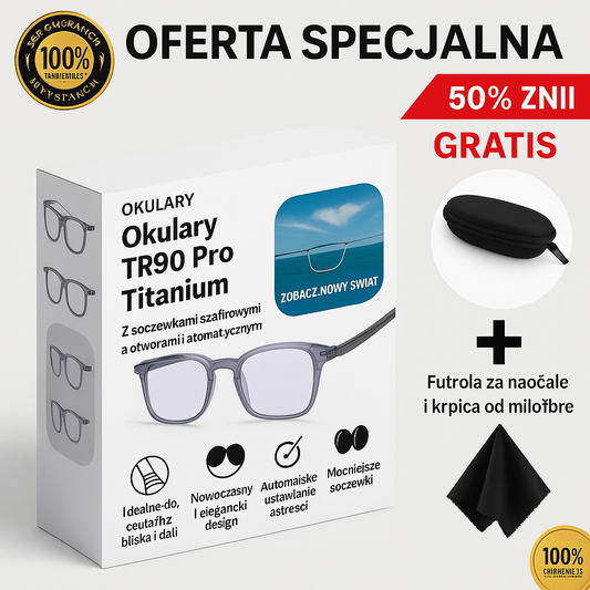 Inteligentne Okulary Antyradiacyjne Vision™ + Skórzane Etui